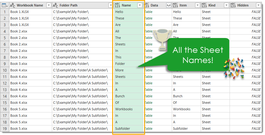 How To See All Sheet Names In Excel