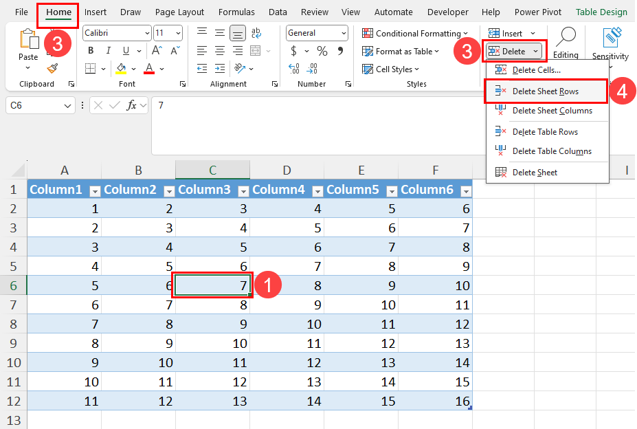 5 Best Ways To Delete a Row in Microsoft Excel | How To Excel